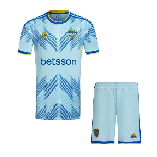 Trikot Boca Juniors Ausweich Kinder 2023-2024